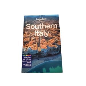 Lonely Planet Southern Italy Travel Guide Book Naples‎ Pull Out Map